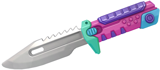 BlastX Polymer KnifeTech Coated Knife